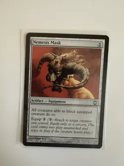 Nemesis Mask Darksteel Regular, MTG, NM condition - Image 1