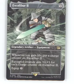MTG Excalibur II (Borderless) Final Fantasy Regular - Image 1