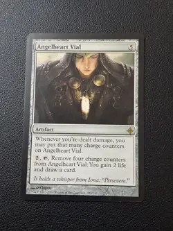 Angelheart Vial #215 (NM) Rise of the Eldrazi ROE Magic MTG Lightly Played - Image 1