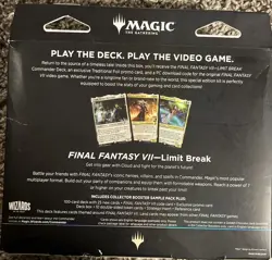 MTG FFVII Commander Deck, Game Edition (Includes Cloud, Midgar Mercenary Promo) - Image 2