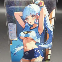 Kamisato Ayaka Genshin Impact Anime Waifu Card Doujin ACG Goddess - Image 1