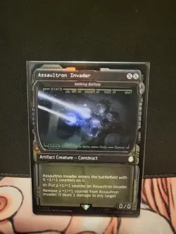 Assaultron Invader - Walking Ballista (Showcase) Universes Beyond: Fallout Foil - Image 1