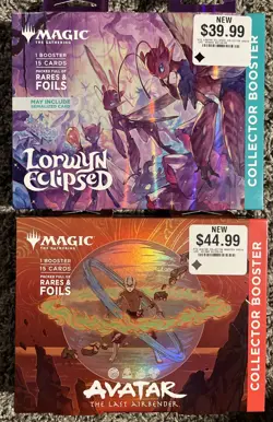 2x Lorwyn Eclipsed Collector Booster Pack Box++Avatar Last Airbender 2 BOX LOT - Image 1
