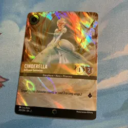Cinderella 205/204 Enchanted Ballroom Sensation Lorcana Rise of the Floodborn - Image 4