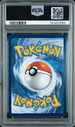 2025 POKEMON SVP DESTINED RIVALS ETB PROMO #203 TEAM ROCKET'S WOBBUFFET PSA 9 - Image 2
