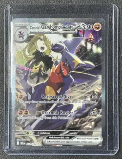 CYNTHIA'S GARCHOMP EX 2025 POKEMON DESTINED RIVALS #232/182 SIR - Image 1