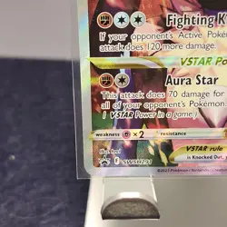 Lucario VSTAR Promo #291- Crown Zenith SWSH NM-M, HOLO POKEMON CARD TCG CCG EN - Image 4