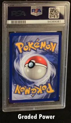 Pokemon Base Set Unlimited Shadowless Fire Energy SHADOWLESS PSA 9 (9081) #98 - Image 2