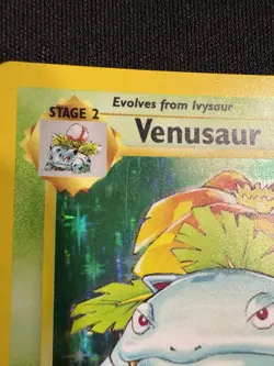 Pokemon Venusaur Base Set 15/102 Holo 1999 WOTC TCG Card - LP - Image 3