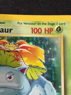 Pokemon Venusaur Base Set 15/102 Holo 1999 WOTC TCG Card - LP - Image 4