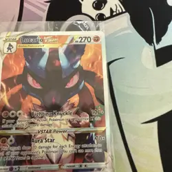 Lucario SWSH291 Full Art Pokemon SWSH Crown Zenith ETB Promo - Image 3