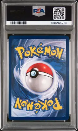 1999 POKEMON GAME MOVIE MOVIE PROMO #5 DRAGONITE PSA 8 - Image 2