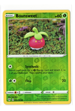 Pokemon TCG: Bounsweet 014/189 - Reverse Holo Darkness Ablaze Uncommon Card - LP - Image 1