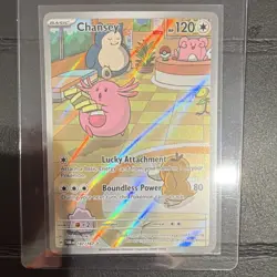 Pokemon Chansey 187/167 Illustration Rare Holo Sv06 Twilight Masquerade Card - Image 1