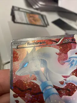 Pokemon TCG Reshiram RC22/RC25 Legendary Treasures Full Art Holo 2013 Card (DMG) - Image 2