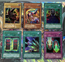 YuGiOh Premium Pack 4 Set Dark Magician Girl Magical Cylinders Etc Japanese 2001 - Image 1