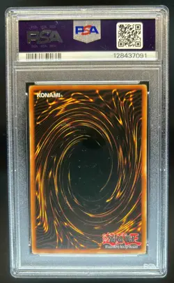 2011 Yu-Gi-Oh! Duelist Pack Special Edition Blockman #DPK-ENSE1 PSA 8 - Image 2