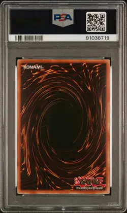 2002 YU-GI-OH! FMR-FORBIDDEN MEMORIES PROMO RED-EYES BLACK METAL DRAGON PSA 4 - Image 2