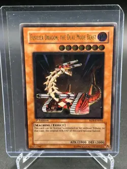 Yugioh Fusilier Dragon, The Dual-Mode Beast RDS-EN031 Ultimate Rare 1st Ed NM - Image 1
