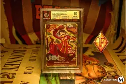 One Piece Monkey D. Luffy P-080 Bandai card games 2024-25 BGS 10 - Image 1
