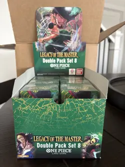 One Piece Legacy of the Master Double Pack OP-12 English Sealed Set 8 (6) Boxes - Image 1