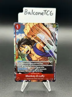 One Piece Monkey.D.Luffy (OP14-013) (Alternate Art) The Azure Sea's Seven - Image 2