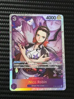 Nico Robin ST26-003 Super Rare Starter Deck 26 One Piece Mint NM - Image 1