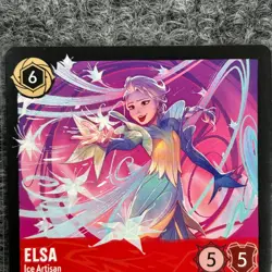 Disney Lorcana Winterspell Elsa Ice Artisan 123/204 Legendary NM/Mint - Image 3