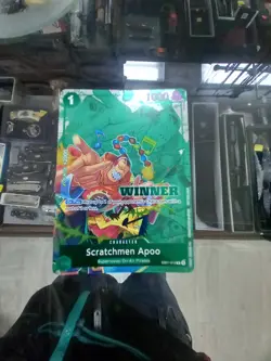 Scratchmen Apoo (Winner Pack 2025 Vol. 2) EB01-015 One Piece Promotion Cards... - Image 1