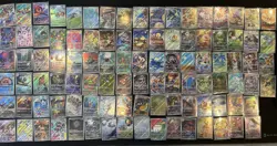 Pokemon Card Game Japanese Lot Set 100 CARD Art Rare Ar Chr Different Types BULK - Image 1