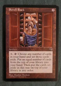 Scroll Rack - Tempest - Magic Card - Image 1