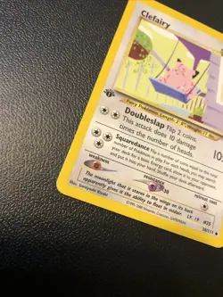 Clefairy 30/111 Neo Genesis 1st First Edition Pokemon Card In NM Condition - Image 2