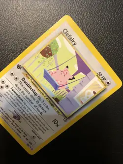 Clefairy 30/111 Neo Genesis 1st First Edition Pokemon Card In NM Condition - Image 5