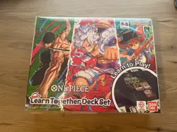 One Piece Card Game Learn Together Deck Set LT01 - English - Sealed - Image 1