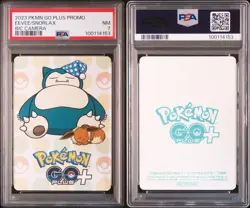 PSA 7 Pokemon Go Plus Snorlax Eevee Bic Camera collaboration promo card 2023 - Image 5