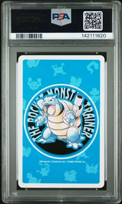 1998 POKEMON BLUE VERSION PLAYING CARDS JACK OF HEARTS #123 SCYTHER PSA 10 - Image 2