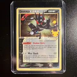 Pokemon: Greninja SWSH144 Celebrations Black Star Promo Card NM/M - Image 1
