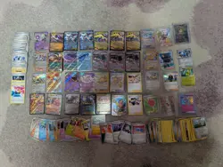 Pokemon Card Lot 200+ TCG Cards Ultra RARE Included GX EX or Mega EX,Common - Image 1