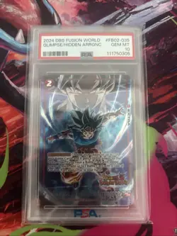 dragon ball super fusion world lot of 5 cards slabs and singles - Image 2