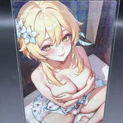 Lumine Genshin Impact Anime Waifu Card Doujin ACG Goddess - Image 2