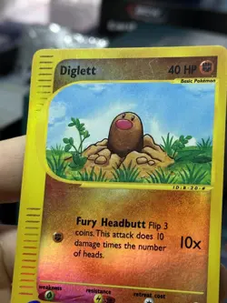 Diglett 106/165 Expedition 2002 Reverse Holo e-Series Pokemon Card TCG - Image 5