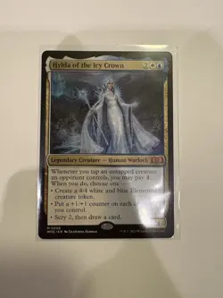 Hylda of the Icy Crown Wilds of Eldraine Magic the Gathering Card 206 - Image 1