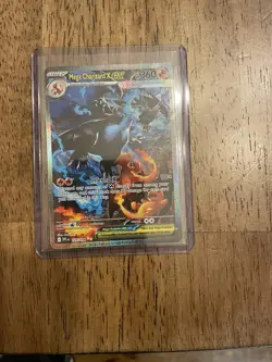Mega Charizard x Ex #125 Pokemon Phantasmal Flames Nice Card Near Mint - Image 1