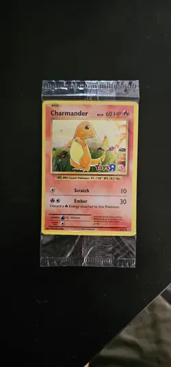 Holo Charmander Toys R US Promo Card Sealed, Near Mint, Pokemon TCG - Image 1