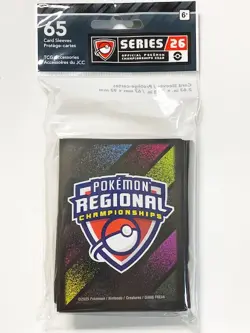 Play Pokemon Championship Series 26 Card Sleeves Deck Shield Regional Exclusive - Image 1