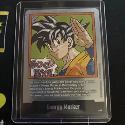 Energy Marker E-83 Silver Manga Booster 02 Dragon Ball Fusion Tcg Card English - Image 1