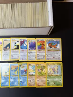 Huge Collection Bulk Lot of 600+ Pokemon Cards Mixed WOTC-XY Vintage HP-DAMAGED - Image 3