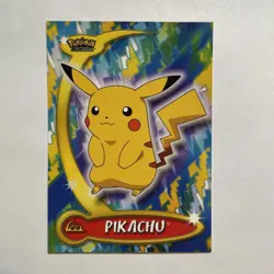 Pikachu Pokemon Advanced Challenge Topps TCG Card 2004 #53 - Image 1