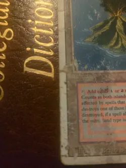 magic the gathering: revised Volcanic Island dual land(damaged) - Image 3