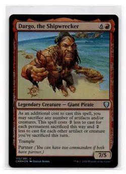 Dargo, the Shipwrecker - Foil Etched NM English MTG - Commander Legends 172 - Image 1